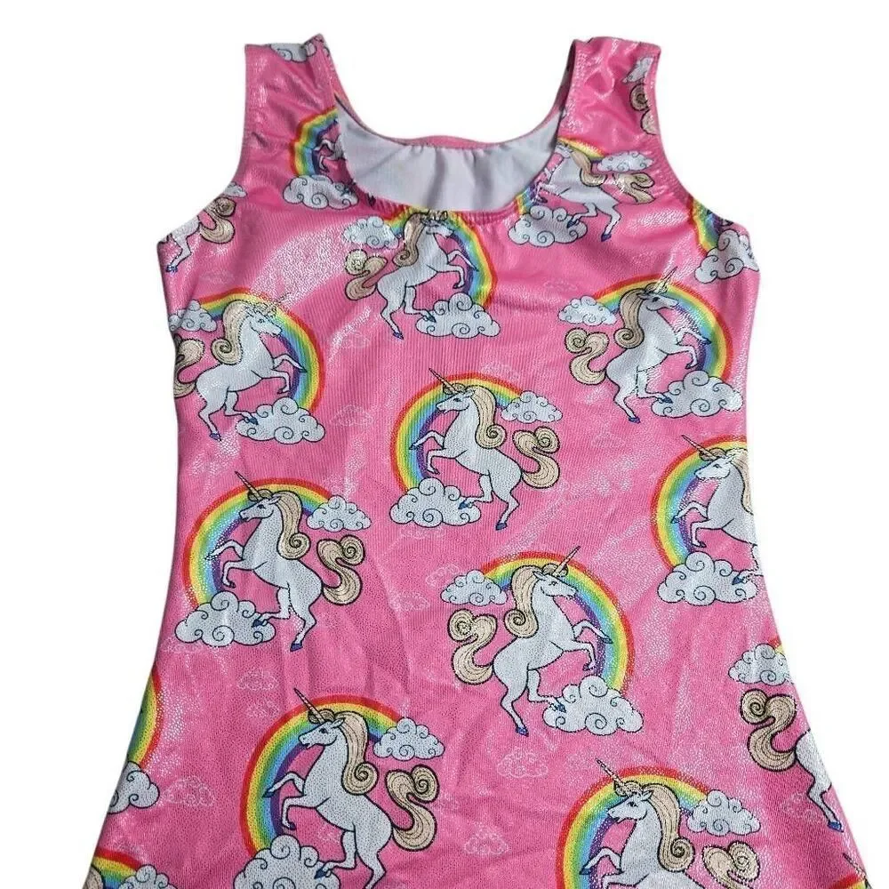Unitard unicorn rainbow M/150